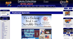 Desktop Screenshot of dakotacollectibles.com