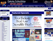 Tablet Screenshot of dakotacollectibles.com